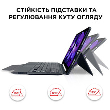 Чехол AIRON Premium для Apple iPad Air (4th-5th gen) 10.9" Dark Grey (4822352781094)