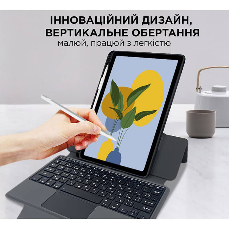 Фото 14 Чехол AIRON Premium для Lenovo tab M10 Plus (3th gen) 2022 10.6" Dark Grey (4822352781100)