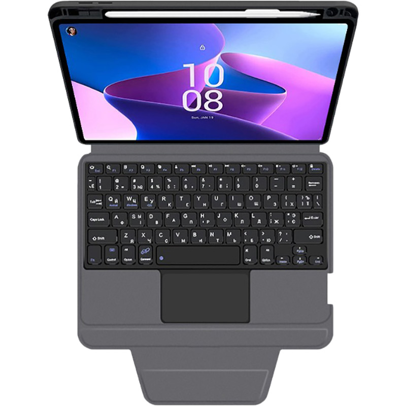 Чехол AIRON Premium для Lenovo tab M10 Plus (3th gen) 2022 10.6" Dark Grey (4822352781100) Совместимость по бренду Lenovo