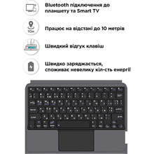 Чохол AIRON Premium для Samsung Galaxy Tab A8 10.5 X200 (2022) Dark Grey (4822352781097)