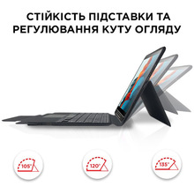 Чехол AIRON Premium для Samsung Galaxy Tab S7 11" T875/870 (2020) Dark Grey (4822352781098)