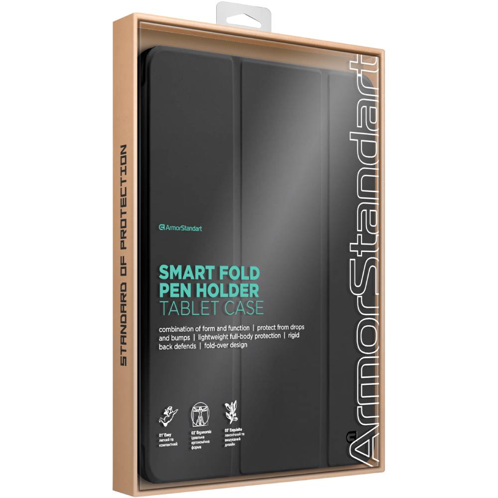 Заказать Чехол ArmorStandart Smart Fold Pen для iPad 10.2 2021/20/19 Black (ARM74935)