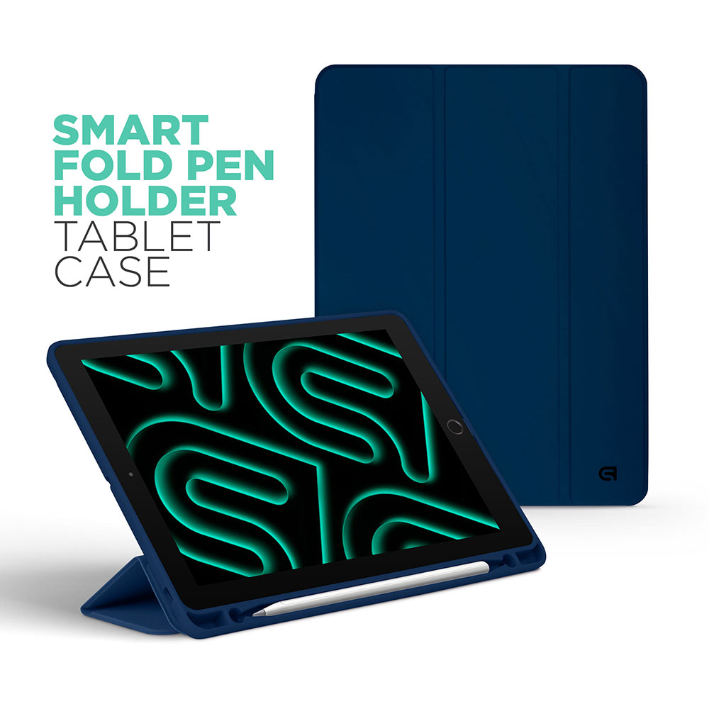 Чохол ARMORSTANDART Smart Fold Pen для Apple iPad 10.9 2024 / 2022 Dark Blue (ARM74946) Матеріал поліуретан