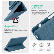 Чехол ARMORSTANDART Smart Fold Pen для Apple iPad 10.9 2024 / 2022 Lavender Grey (ARM74942)