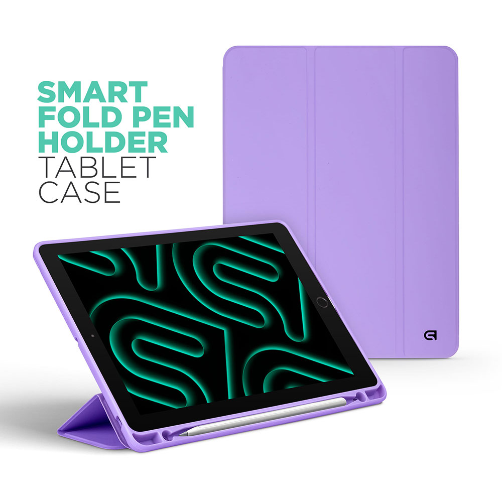 Чохол ARMORSTANDART Smart Fold Pen для Apple iPad 10.9 2024 / 2022 Light Purple (ARM74949) Матеріал штучна шкіра