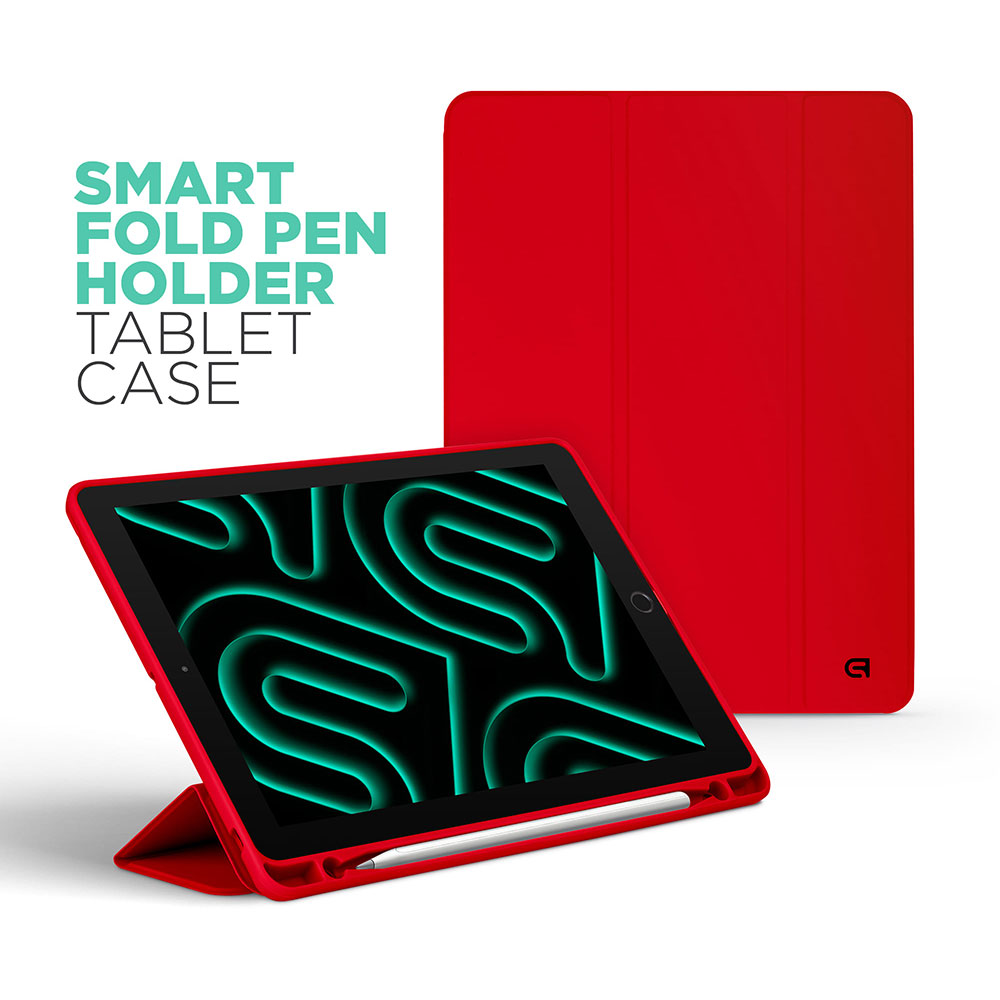 Чехол ARMORSTANDART Smart Fold Pen для Apple iPad 10.9 2024 / 2022 Red (ARM74941) Материал искусственная кожа