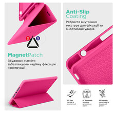 Чехол ARMORSTANDART Smart Fold Pen для Apple iPad 10.9 2024 / 2022 Rose Red (ARM74945)