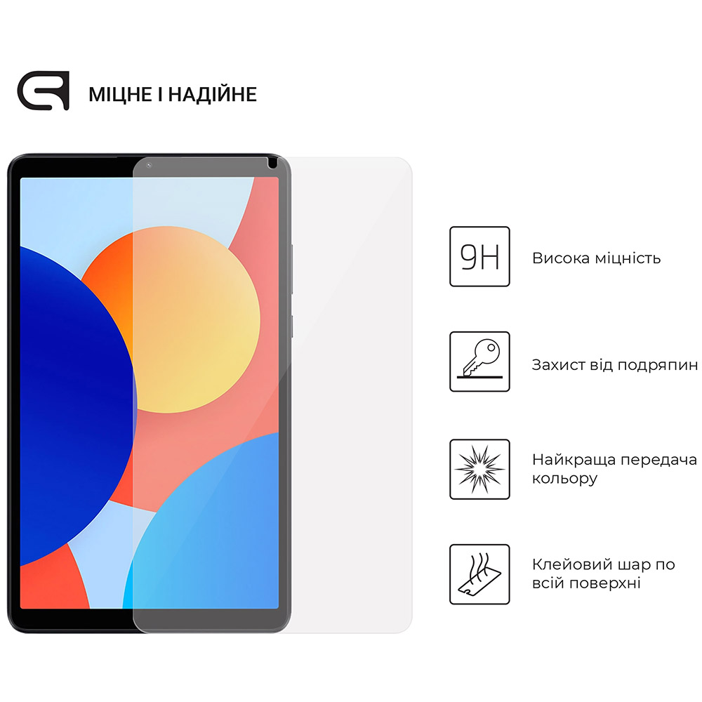 Защитное стекло ARMORSTANDART Glass.CR для Xiaomi Redmi Pad SE 4G 8.7 Clear (ARM79569) Совместимость по бренду Xiaomi