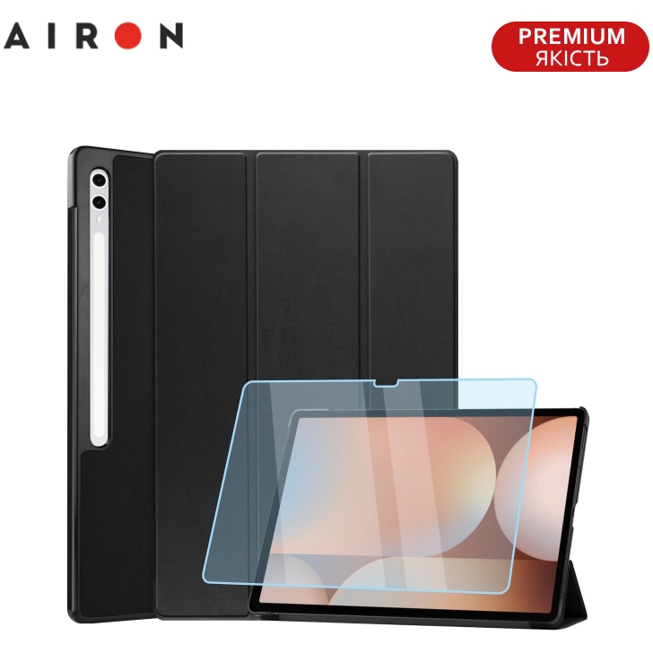 Чохол AIRON Premium для Samsung Galaxy Tab S10 Ultra 14.6 2024 Black (4822356758484) Сумісність за моделлю Samsung Galaxy Tab S10 Ultra