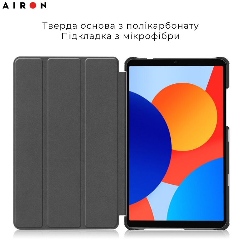 Фото Чохол AIRON Premium для Xiaomi Redmi Pad SE 8.7" 2024 Black (4822356758486)