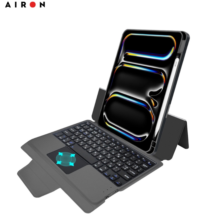 Фото Чехол AIRON Premium для iPad Pro 11 2024 с интегрированной клавиатурой (4822352781230)