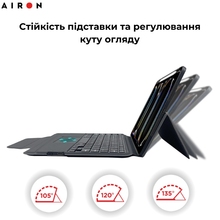 Чехол AIRON Premium для iPad Pro 11 2024 с интегрированной клавиатурой (4822352781230)