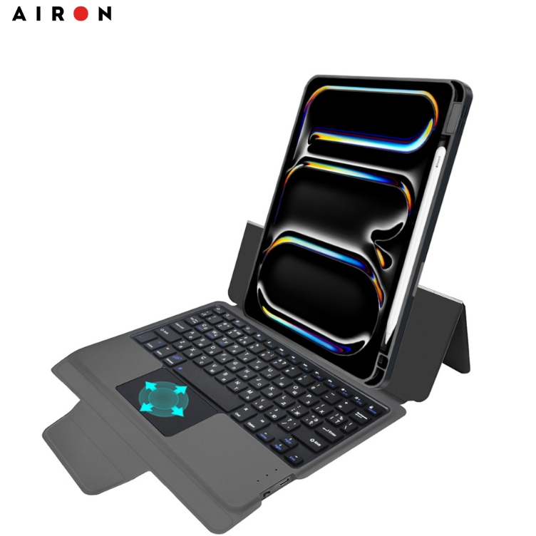 Фото Чехол AIRON Premium для iPad Pro 13 2024 с интегрированной клавиатурой (4822352781231)