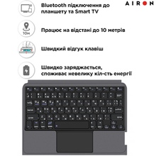 Чохол AIRON Premium для Lenovo Tab M11 з інтегрованою клавіатурою Black (4822352781233)