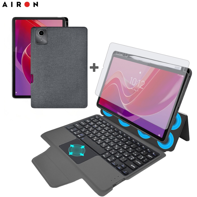 Покупка Чохол AIRON Premium для Lenovo Tab M11 з інтегрованою клавіатурою Black (4822352781233)