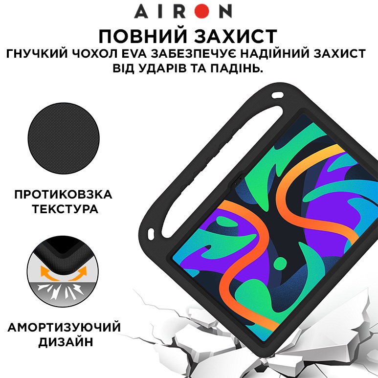 Чохол AIRON EVA Premium для Lenovo Tab M11 2024/Xiaoxin Pad 2024 чорний (4822352781127) Сумісність за моделлю LENOVO Tab M11