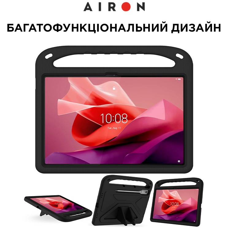 Фото Чехол AIRON EVA Premium для Lenovo Tab P12 12.7 черный (4822352781132)