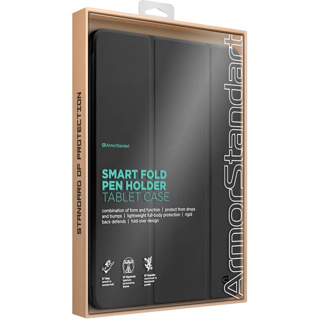 Замовити Чохол ARMORSTANDART Smart Fold Pen для Apple iPad Pro 13 (2024) Black (ARM78138)