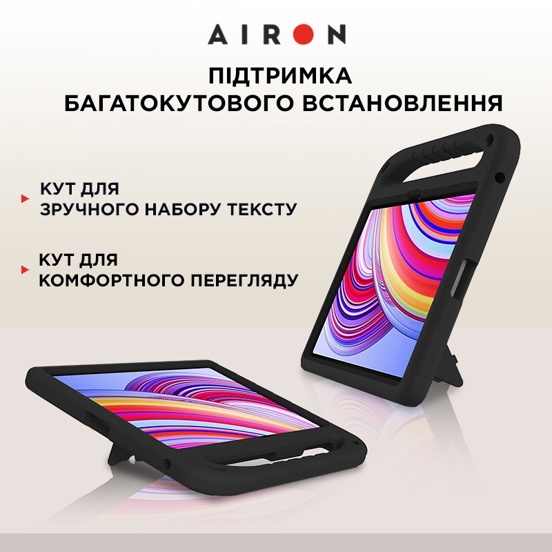 Чехол AIRON EVA Premium для Xiaomi Redmi Pad Pro/Poco Pad 12.1" черный (4822352781134) Совместимость по модели Xiaomi Redmi Pad Pro