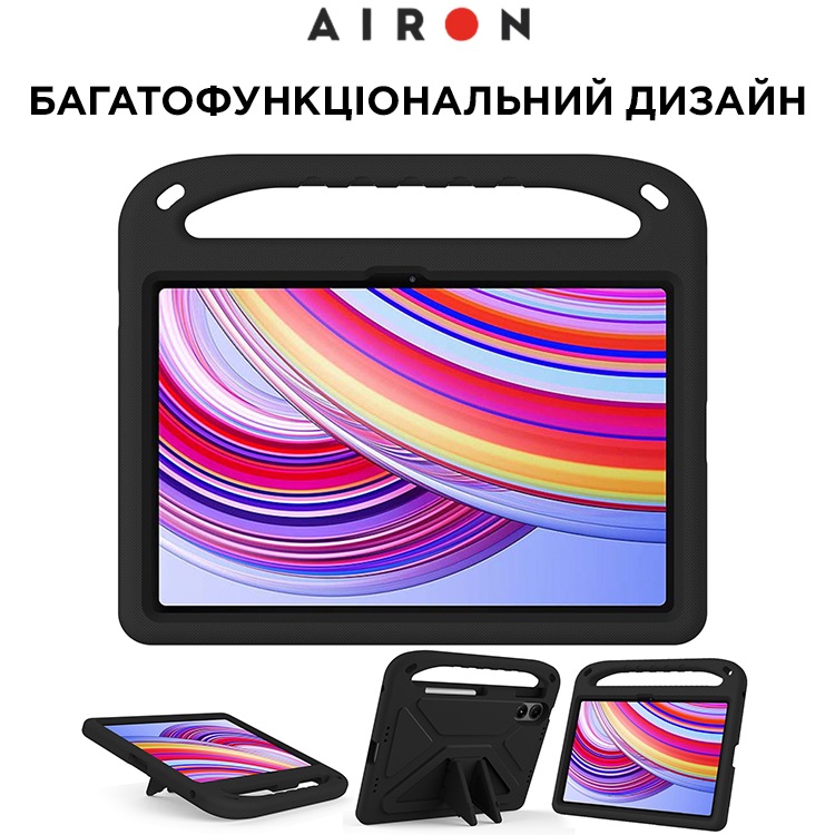 Фото Чохол AIRON EVA Premium для Xiaomi Redmi Pad Pro/Poco Pad 12.1" чорний (4822352781134)