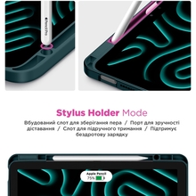 Чехол ARMORSTANDART Y-Type PEN для iPad 10.9 2024/2022 Pine Green (ARM77502)