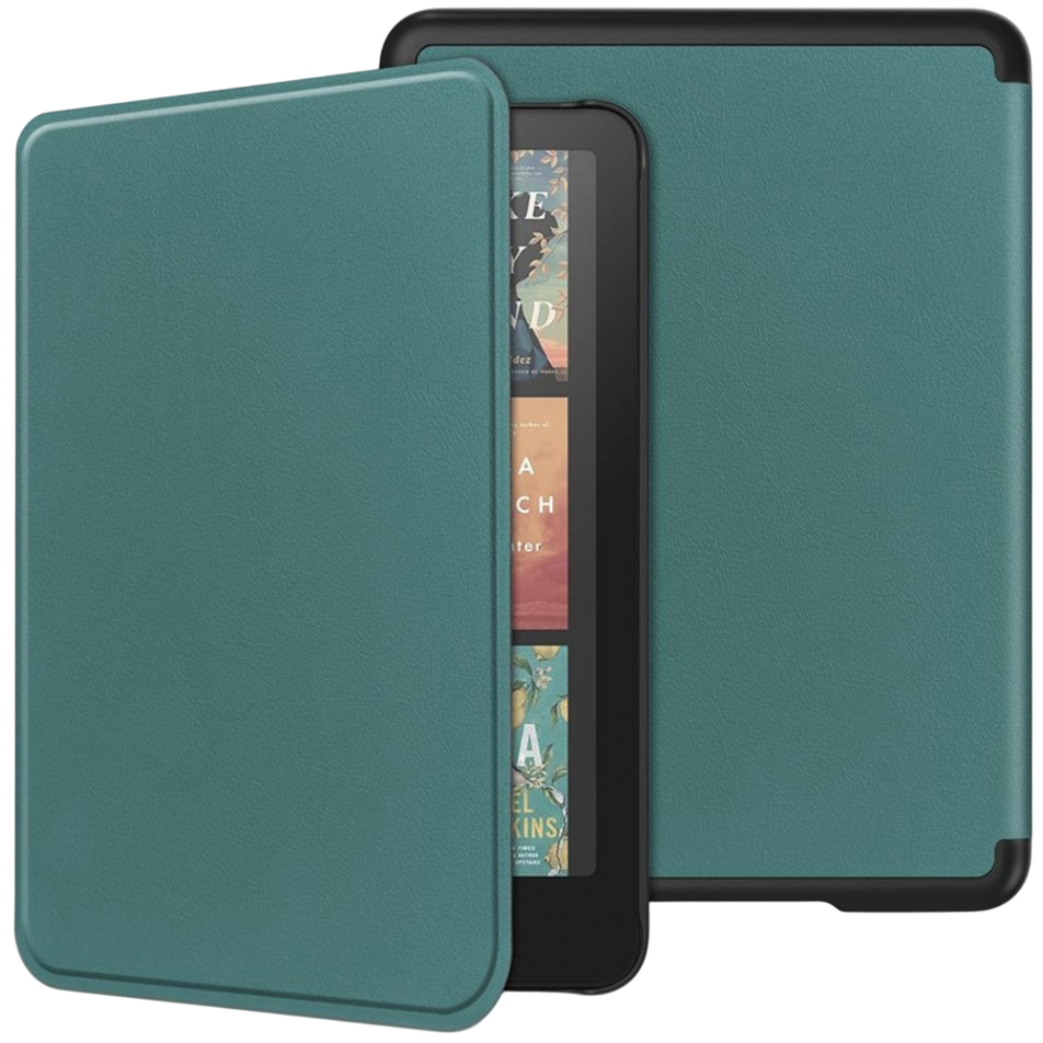 Чехол ARMORSTANDART для Kindle Paperwhite 12th Gen 2024/Kindle Colorsoft Dark Green (ARM81958) Материал искусственная кожа