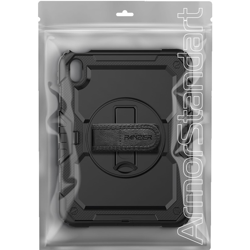 Чехол ARMORSTANDART Panzer для Apple iPad 10.9 2024/2022 Black (ARM82525) Материал поликарбонат