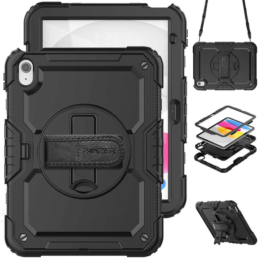 Чехол ARMORSTANDART Panzer для Apple iPad 10.9 2024/2022 Black (ARM82525) Совместимость по модели Apple iPad 10.9 (2024)