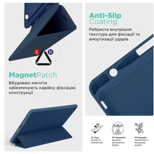 Чехол ARMORSTANDART Smart Fold Pen для Xiaomi Pad 7/7 Pro Dark Blue (ARM82420)