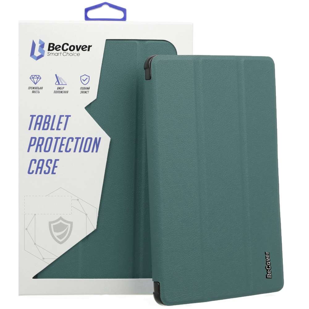 Фото Чохол BECOVER Smart Case для Lenovo Tab TB-311FU 10.1" Dark Green (713107)
