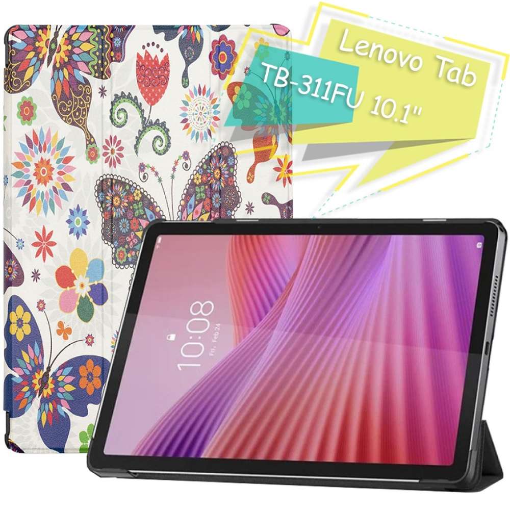Чохол BECOVER Smart Case для Lenovo Tab TB-311FU 10.1" Butterfly (713115) Сумісність за моделлю Lenovo Tab TB311FU