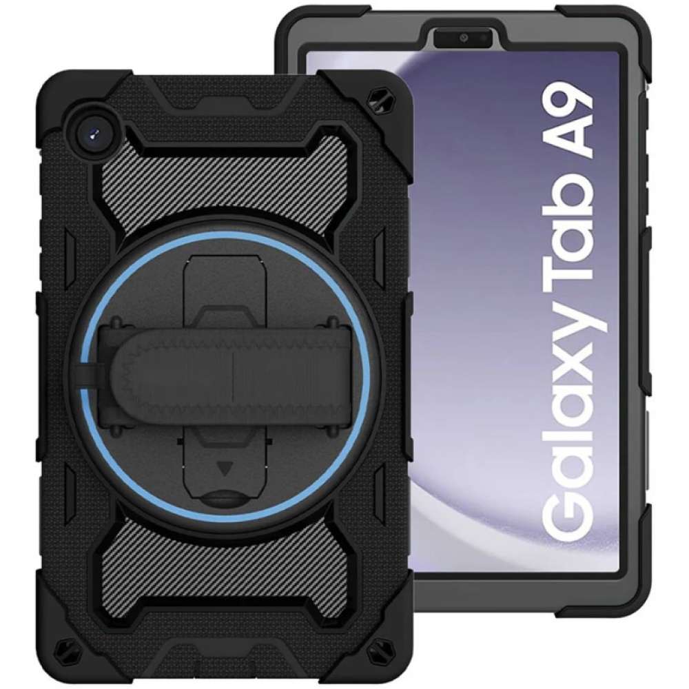 Чехол BECOVER Horizontal handle для Samsung Galaxy Tab A9 SM-X115 8.7" Black (712914)