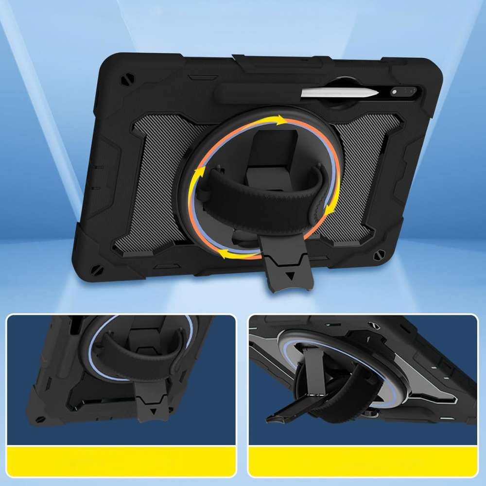 Чехол BECOVER Horizontal handle для Samsung Galaxy Tab S9 Plus/S9 FE Plus 12.4" Black (712917) Совместимость по бренду Samsung