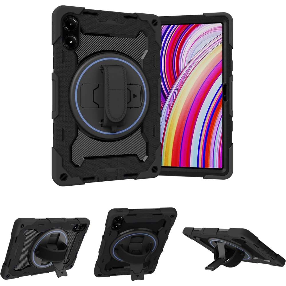 Чехол BECOVER Horizontal handle для Xiaomi Redmi Pad Pro 12.1'' Black (712920) Совместимость по бренду Xiaomi