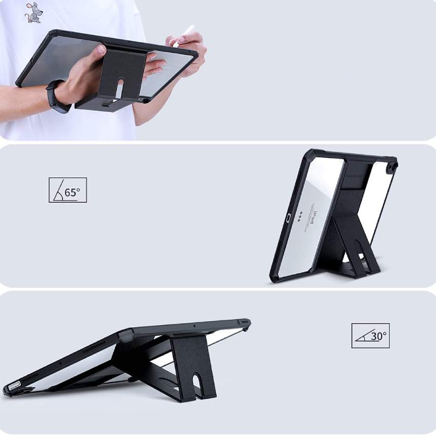 Чехол XUNDD STAND для Apple iPad Air 13" M2/M3 (2024/2025) Black (713250) Материал поликарбонат