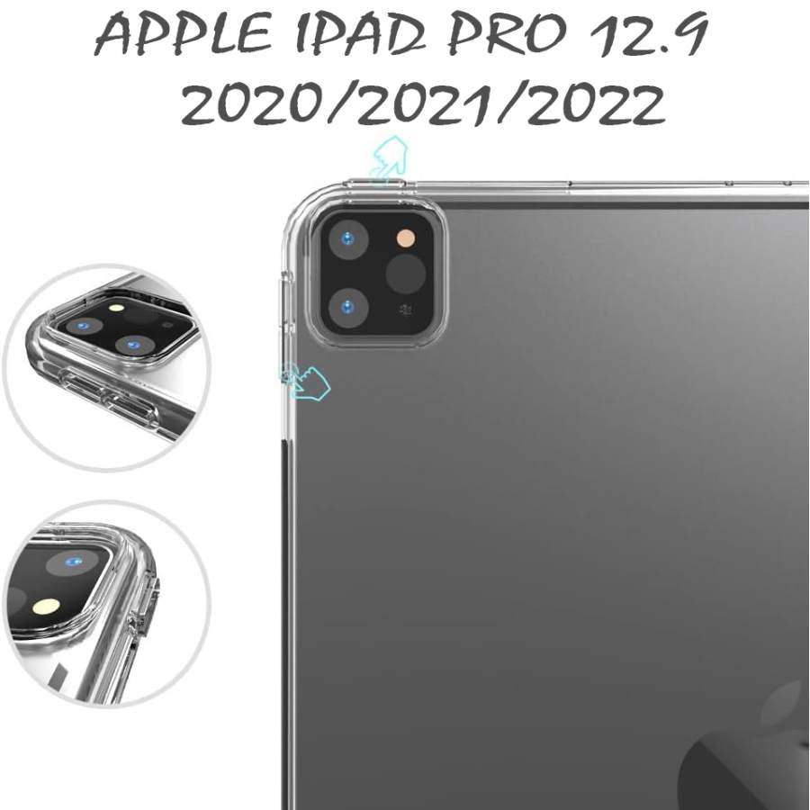 Чохол BECOVER Transparancy для Apple iPad Pro 12.9 2020/2021/2022 (711681) Сумісність за моделлю Apple iPad Pro 12.9" 2020