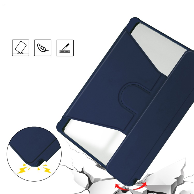 Чехол BECOVER 360° Rotatable Samsung Galaxy Tab S10 FE (SM-X520/SM-X526) 10.9" Deep Blue (713314) Материал искусственная кожа