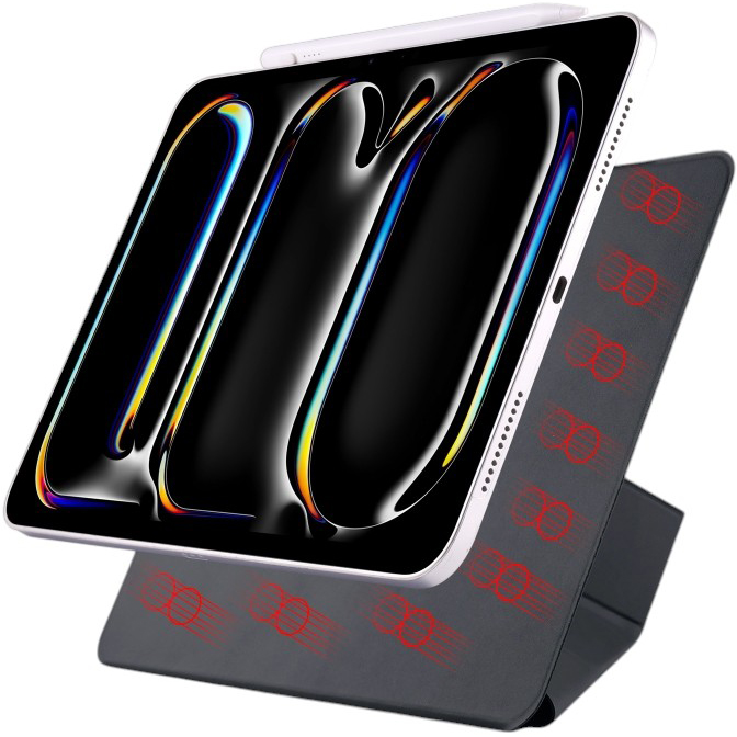 Фото Чехол BECOVER для Apple iPad Pro 13" M4 2024 Black (712964)
