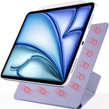 Чехол BECOVER Ultra Slim Origami Magnetic для Apple iPad Air M2/M3 2024/2025 Deep Purple (712959)