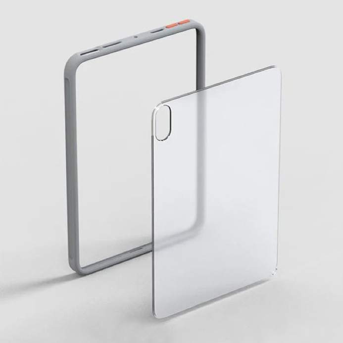 Чехол BECOVER Transparancy Shell Edge для Apple iPad Mini 6 2021 Gray (712927) Совместимость по бренду Apple