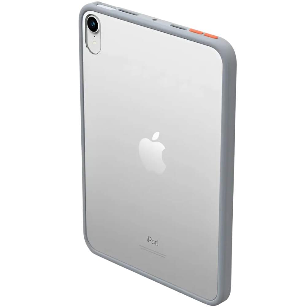 Чехол BECOVER Transparancy Shell Edge для Apple iPad Mini 7 2024 Gray (712928)