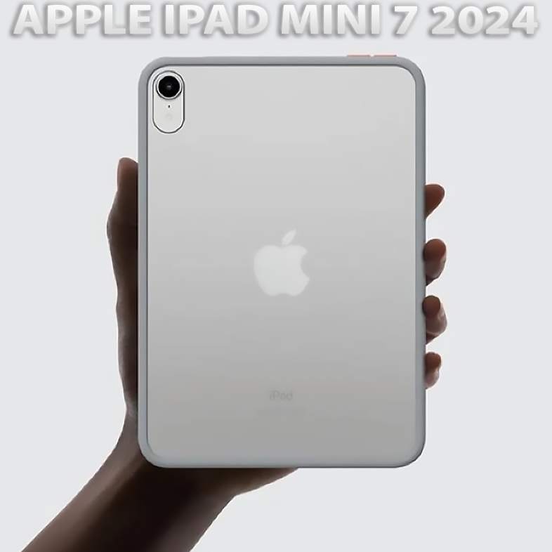 Чехол BECOVER Transparancy Shell Edge для Apple iPad Mini 7 2024 Gray (712928) Совместимость по бренду Apple