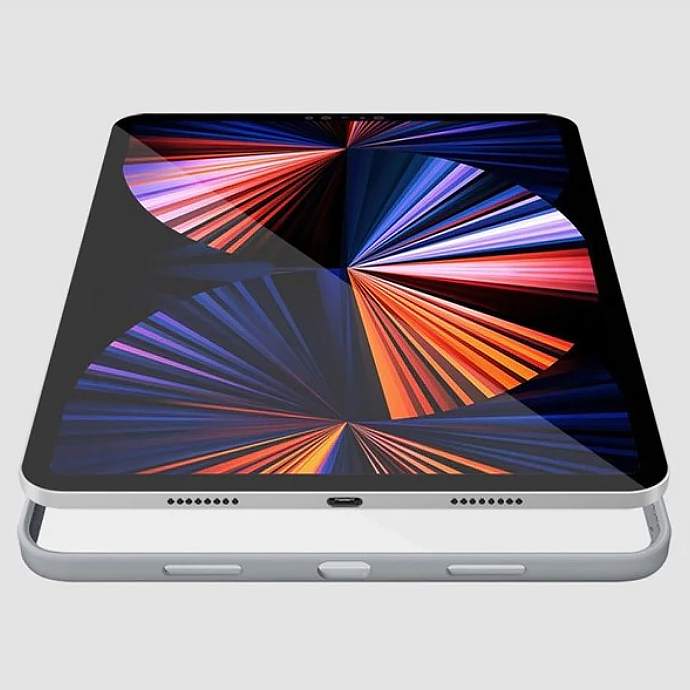 Чохол BECOVER Transparancy Shell Edge для Apple iPad Pro 12.9 2020/2021/2022 Gray (711687) Сумісність за моделлю Apple iPad Pro 12.9" 2020