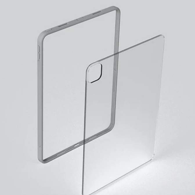 Чохол BECOVER Transparancy Shell Edge для Apple iPad Pro 12.9 2020/2021/2022 Gray (711687) Сумісність за брендом Apple