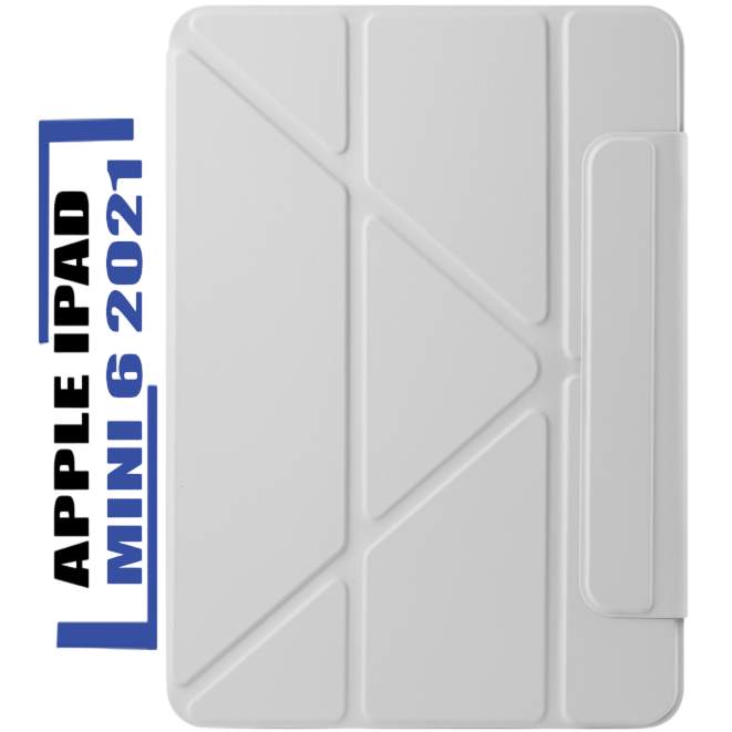 Чохол BECOVER Ultra Slim Origami Magnetic для Apple iPad Mini 6 2021 Gray (712944) Сумісність за моделлю Apple iPad mini 6 2021