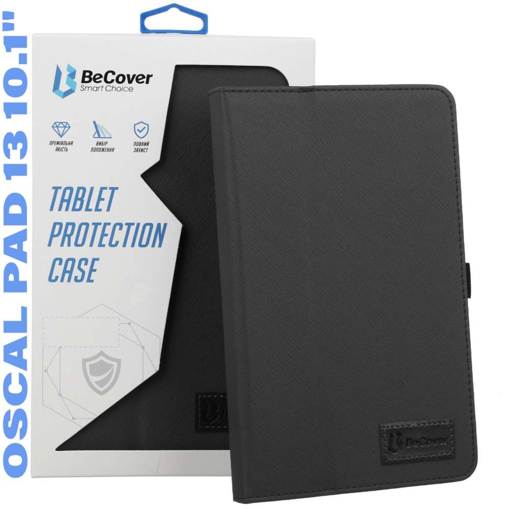 Чохол BECOVER Slimbook для Oscal Pad 13 10.1" Black (712830) Сумісність за моделлю Oscal Pad 13