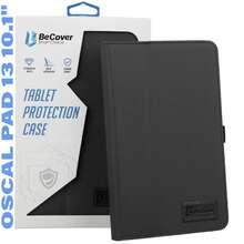 Чохол BECOVER Slimbook для Oscal Pad 13 10.1" Black (712830)