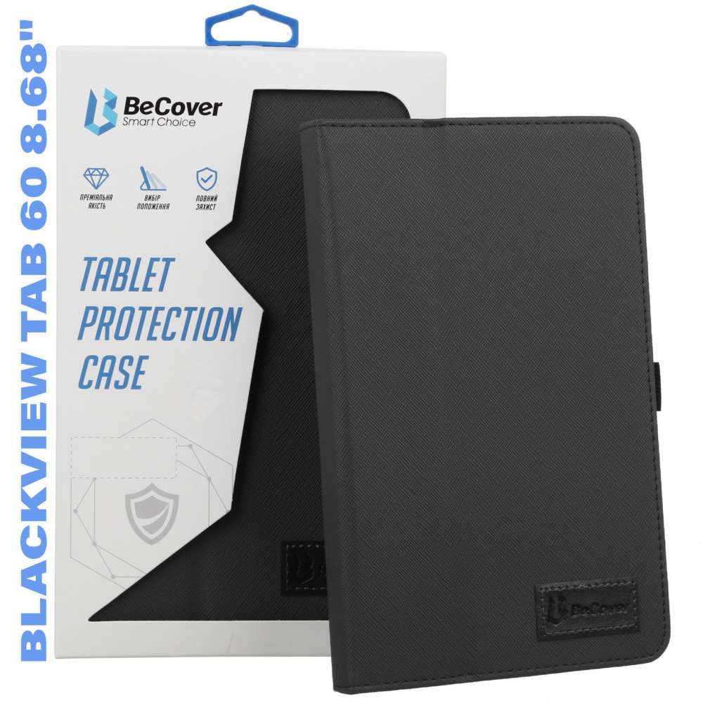 Чохол BECOVER Slimbook для Blackview Tab 60 8.68" Black (712833)