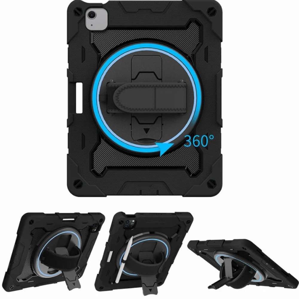 Чехол BECOVER Horizontal handle для Apple iPad Air (4/5) 2020/2022 10.9" Black (712908) Совместимость по бренду Apple