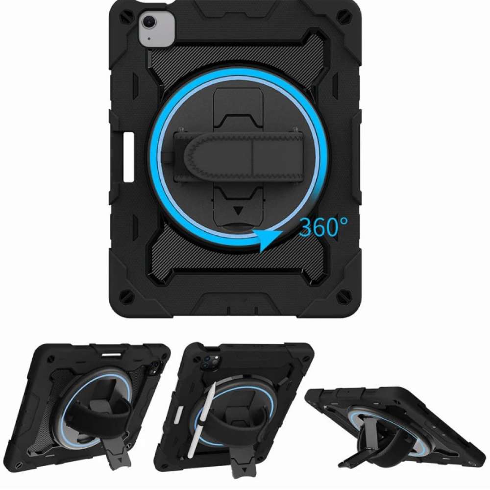 Чехол BECOVER Horizontal handle для Apple iPad Air 11" M2/M3 (2024/2025) Black (712909) Совместимость по бренду Apple